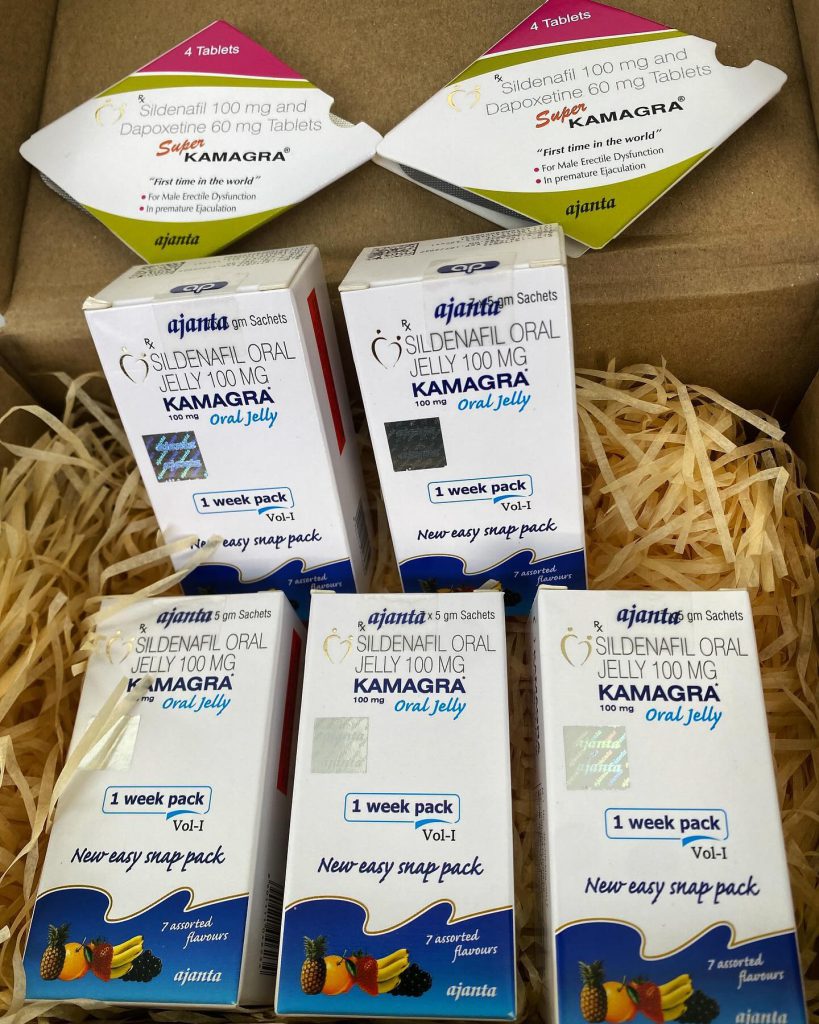 Kamagra és egyéb potencianövelő termékek csomagolásban – Potencianövelő Webáruház.